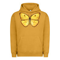 Pigment Peanut Butter Cloudless Sulphur Butterfly Urban Hoodie - LillyAllenDesigns