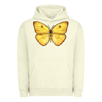Pigment Pistachio Cloudless Sulphur Butterfly Urban Hoodie - LillyAllenDesigns