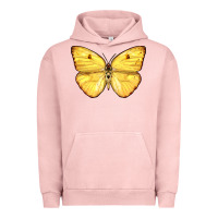 Pigment Salmon Cloudless Sulphur Butterfly Urban Hoodie - LillyAllenDesigns