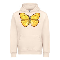 Sandshell Cloudless Sulphur Butterfly Urban Hoodie - LillyAllenDesigns