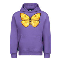 Tulip Cloudless Sulphur Butterfly Urban Hoodie - LillyAllenDesigns