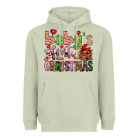 Matcha baby's first christmas Heavyweight Hoodie - FaDigitalArtStudio