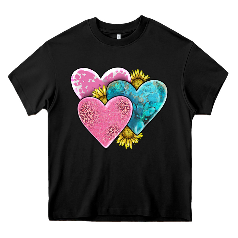 Hearts Heavy Core Tee by AdoDesignShop | Teevron