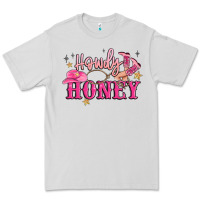 Dove Grey howdy honey Premium Tee - MaliasSmallBusiness