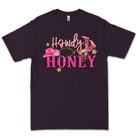 Plum howdy honey Premium Tee - MaliasSmallBusiness