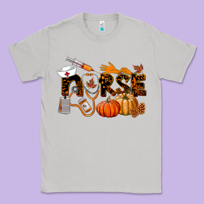 Fall Nurse Classic Tee Designed By Lillyallendesigns