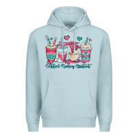 Blue Mist cna certified nursing assistant coffee cups Premium Hoodie - OliviaCreatesArt