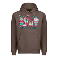Coffee cna certified nursing assistant coffee cups Premium Hoodie - OliviaCreatesArt