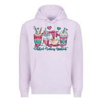 Lilac cna certified nursing assistant coffee cups Premium Hoodie - OliviaCreatesArt