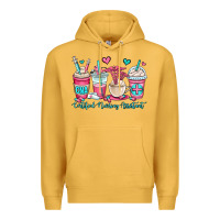 Mustard cna certified nursing assistant coffee cups Premium Hoodie - OliviaCreatesArt