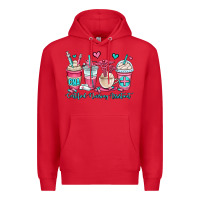 Red cna certified nursing assistant coffee cups Premium Hoodie - OliviaCreatesArt
