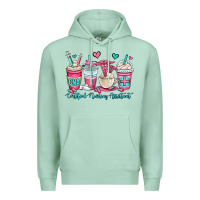 Seafoam cna certified nursing assistant coffee cups Premium Hoodie - OliviaCreatesArt