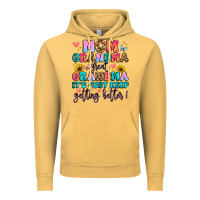 Vintage Mustard mom grandma great grandma it's just keeps getting Vintage Hoodie - Artiststas
