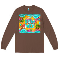 Chestnut summer Long Sleeve Tee - NancyCooperArtShop