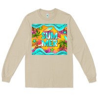 Mushroom summer Long Sleeve Tee - NancyCooperArtShop