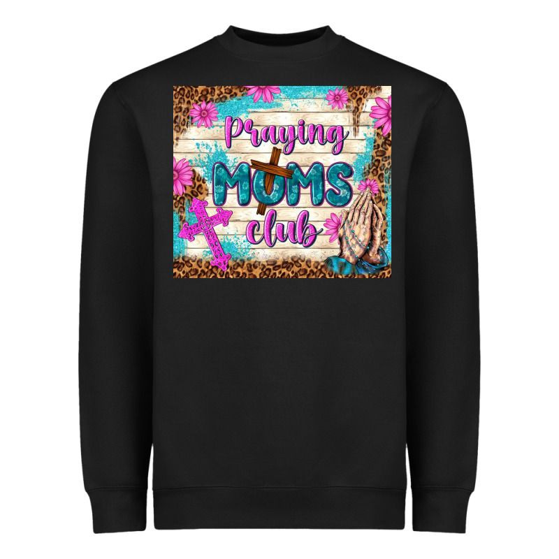 Praying Moms Club Heavyweight Sweatshirt by TumblerDesignByShophia | Teevron
