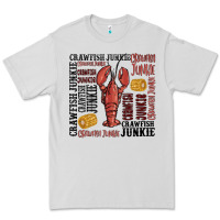 Dove Grey crawfish junkie Premium Tee - MaliasSmallBusiness