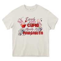 Cream even cupid need a margarita Heavy Core Tee - MaliasSmallBusiness