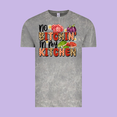 No Bitchin'in My Kitchen Vintage Tee Designed By Artiststas