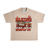French Oak baking through the snow christmas Urban Heavy Tee - Jasminsmagicworld