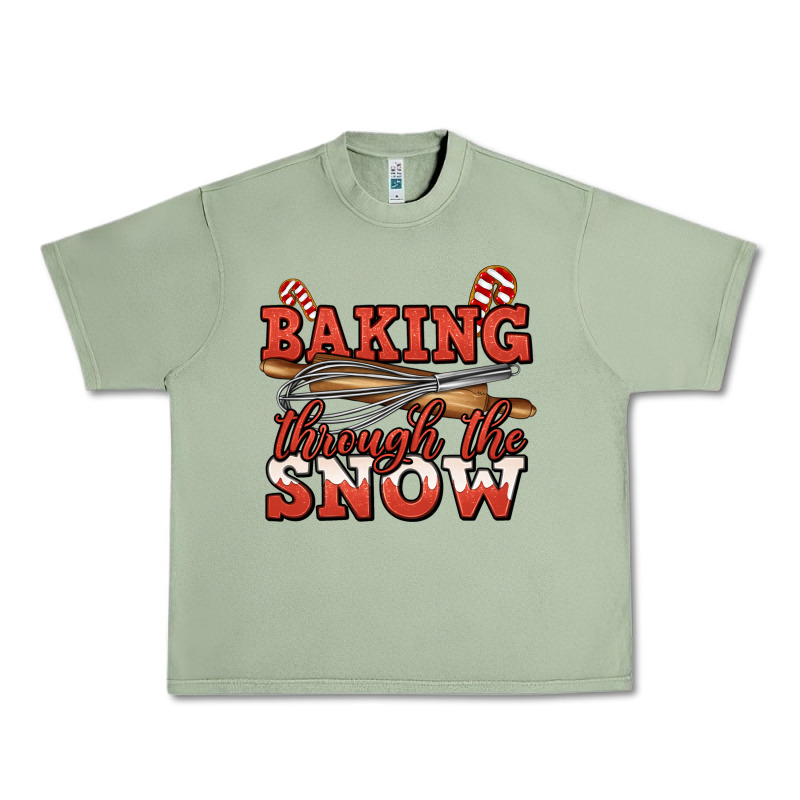 Baking Through The Snow Christmas Urban Heavy Tee by Jasminsmagicworld | Teevron