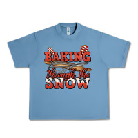 Pebble Blue baking through the snow christmas Urban Heavy Tee - Jasminsmagicworld