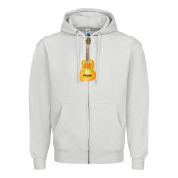 Dove Grey mexican vihuela fa element 1 Zipper Hoodie - FaDigitalArtStudio