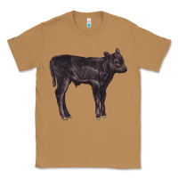 Toasted Coconut Black Angus Calf Illustrations Classic Tee - LillyAllenDesigns