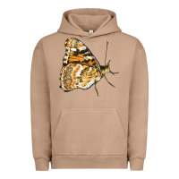Pigment Burro Painted Lady Butterfly Urban Hoodie - LillyAllenDesigns
