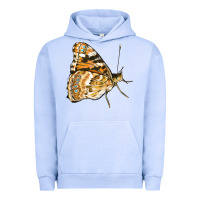Pigment Grape Ice Painted Lady Butterfly Urban Hoodie - LillyAllenDesigns