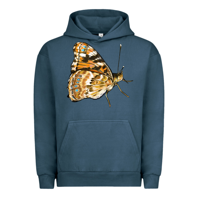 Painted Lady Butterfly Urban Hoodie by LillyAllenDesigns | Teevron