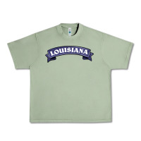 Oil Green louisiana Urban Heavy Tee - BarkalooDesign