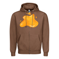 Chestnut honey splash 2 fa element Zipper Hoodie - FaDigitalArtStudio