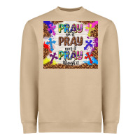 Mushroom pray on it pray over it pray through it Heavyweight Sweatshirt - TumblerDesignByShophia
