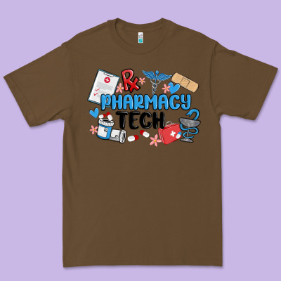Pharmacy Tech Premium Tee Designed By Maliassmallbusiness