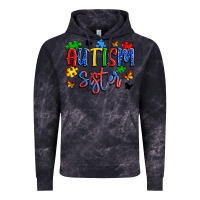 Cloud Black autism sister Vintage Hoodie - Artiststas