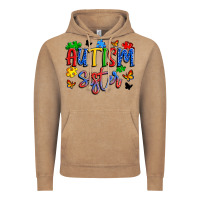 Vintage Coffee autism sister Vintage Hoodie - Artiststas