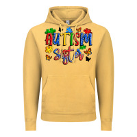 Vintage Mustard autism sister Vintage Hoodie - Artiststas