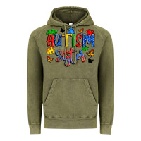 Vintage Olive autism sister Vintage Hoodie - Artiststas