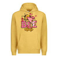 Antique Gold Bee Mine Valentines Day Premium Hoodie - OliviaCreatesArt