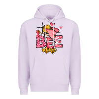 Lilac Bee Mine Valentines Day Premium Hoodie - OliviaCreatesArt