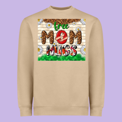 Free Mom Hugs Heavyweight Sweatshirt Designed By Tumblerdesignbyshophia