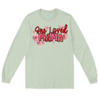 Matcha one loved mama valentine's day Long Sleeve Tee - texasbilliewilder