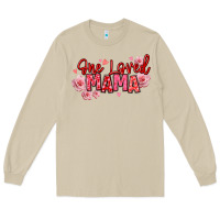 Mushroom one loved mama valentine's day Long Sleeve Tee - texasbilliewilder
