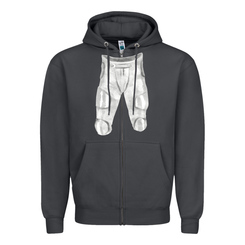 Football Padded Pant Fa Element 1 Zipper Hoodie by FaDigitalArtStudio | Teevron