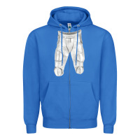 True Royal football padded pant fa element 1 Zipper Hoodie - FaDigitalArtStudio