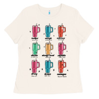 Bone coffee thermos Ladies Tee - MaliasSmallBusiness