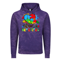 Cloud Purple different is beautiful Vintage Hoodie - Artiststas