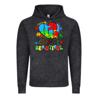 Vintage Black different is beautiful Vintage Hoodie - Artiststas