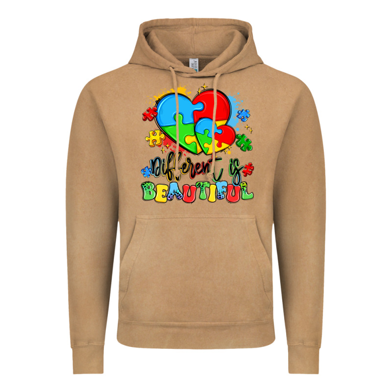 Different Is Beautiful Vintage Hoodie by Artiststas | Teevron
